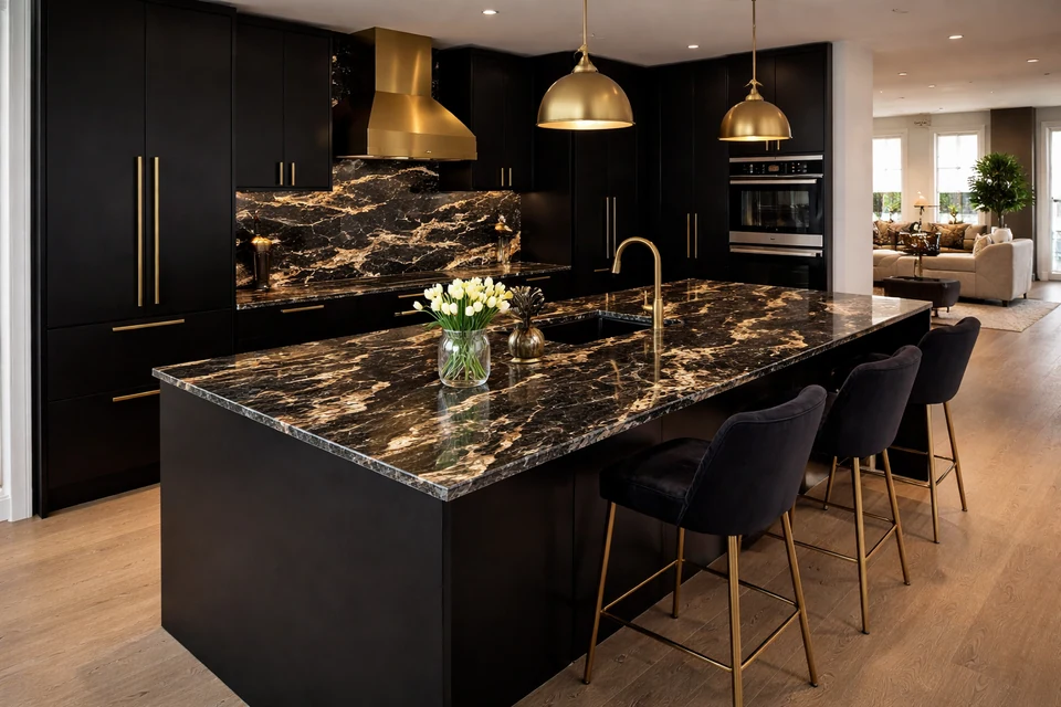 Cosmic Black Porcelain