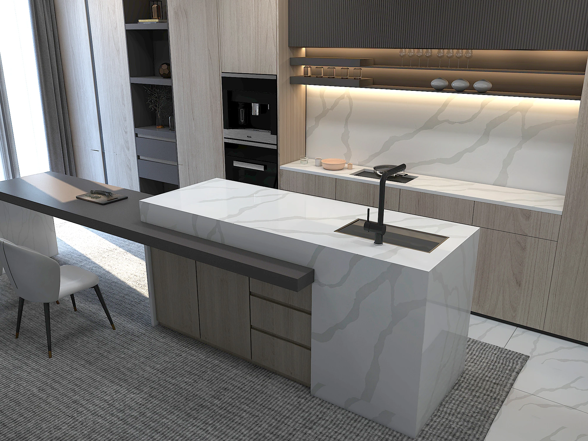 Calacatta Light by Quartz City