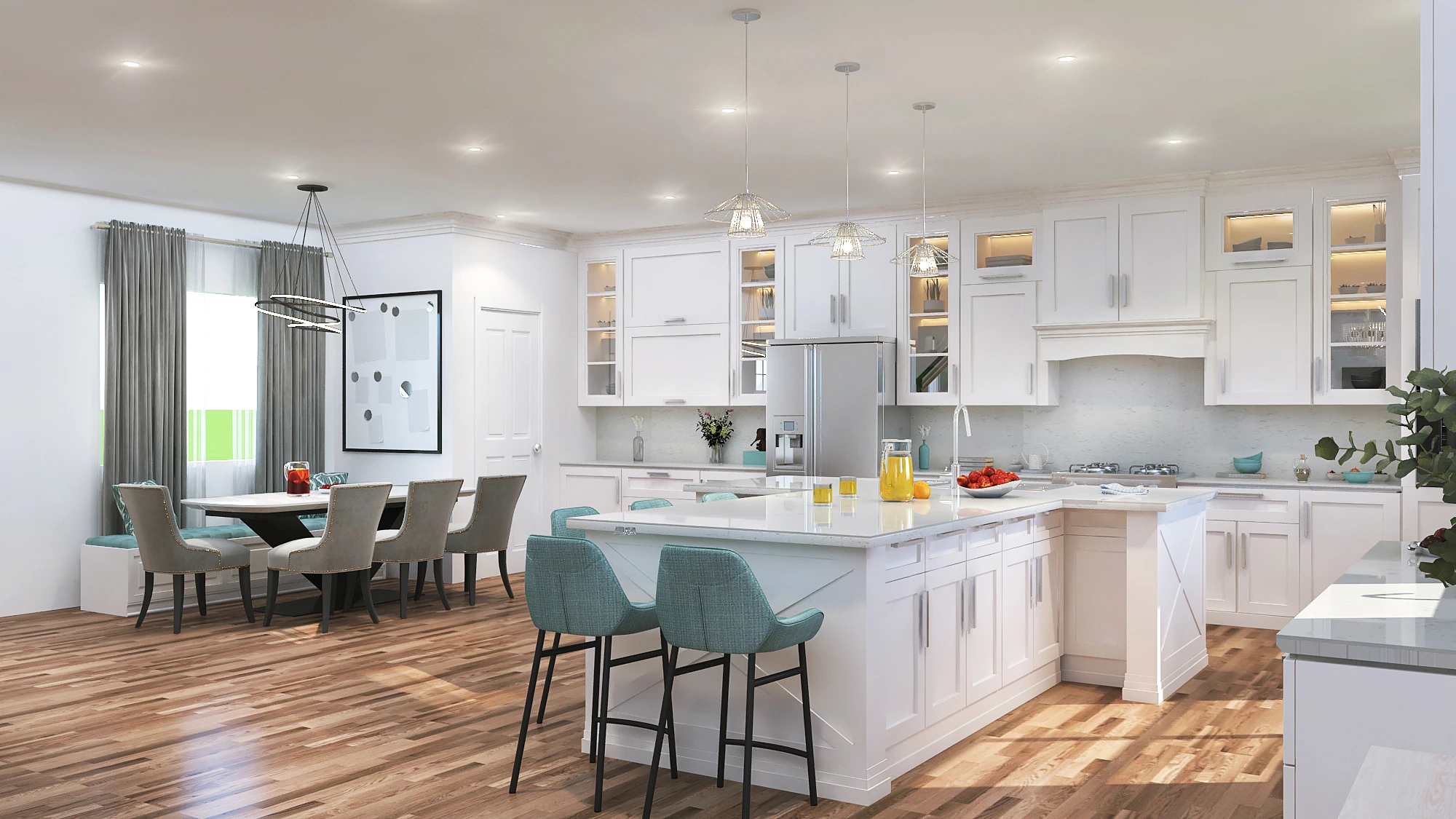 Carrara White by Quartz City Kitchen